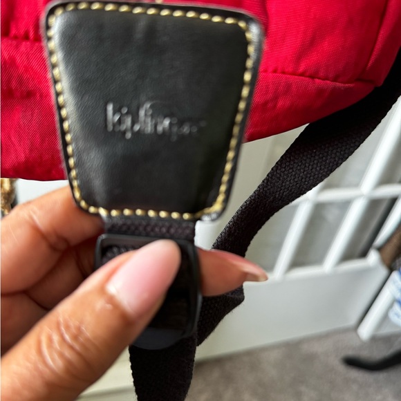 Red Kipling Drawstring backpack - Picture 4 of 7